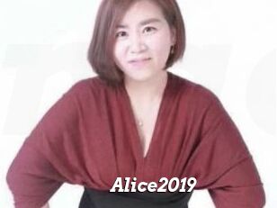 Alice2019