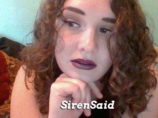 SirenSaid