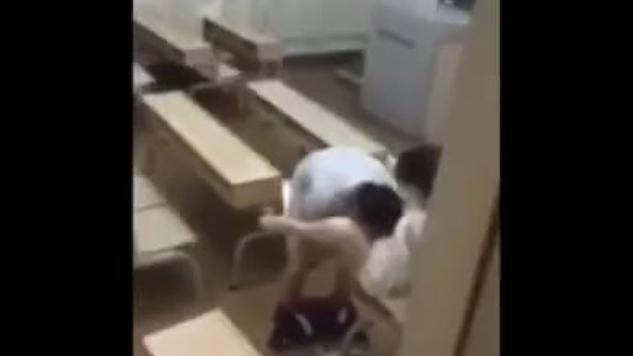 Students Caught Fucking School